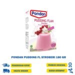 PONDAN PUDDING FL STROBERI 180G
