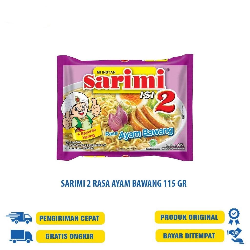 SARIMI MIE ISI 2 GORENG RASA AYAM KECAP 126 GR