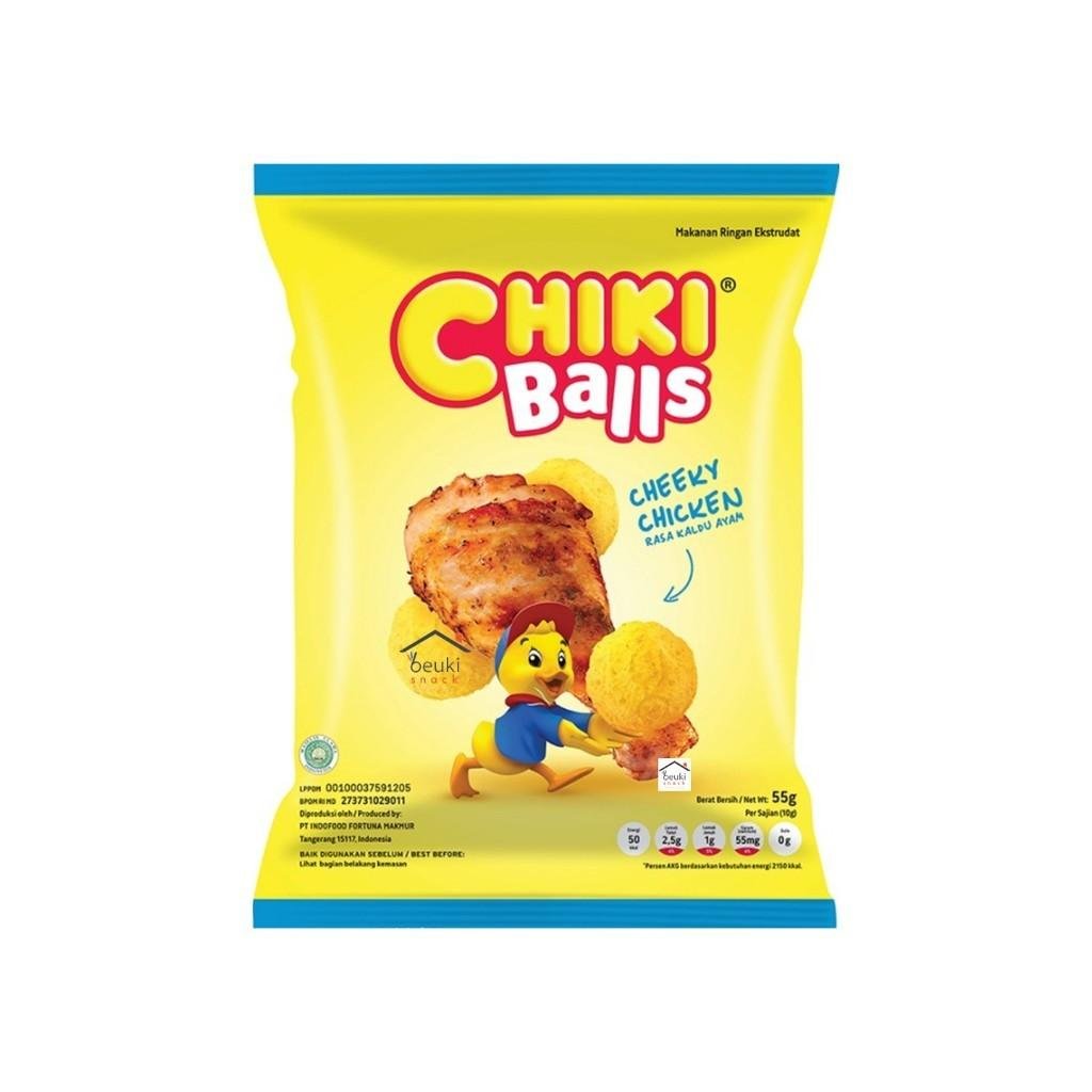 CHIKI BALLS CHEEKY CHICKEN 55GR