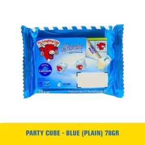 PARTY CUBE - BLUE (PLAIN) 78GR