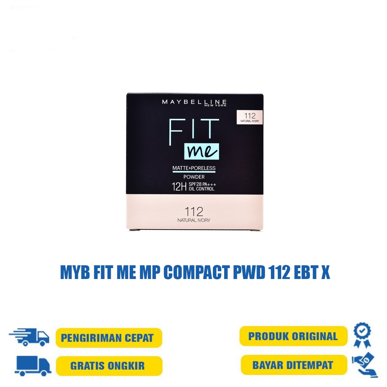 MYB FIT ME MP COMPACT PWD 112 EBT X – Narma Toserba