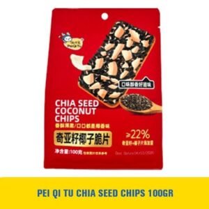 PEI QI TU CHIA SEED CHIPS 100GR