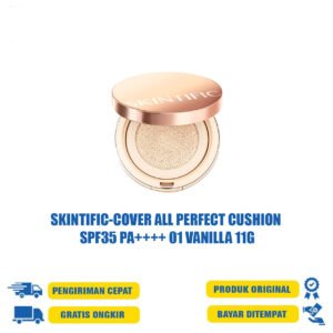 SKINTIFIC-COVER ALL PERFECT CUSHION SPF35 PA++++ 01 VANILLA 11G