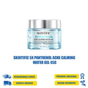 SKINTIFIC 5X PANTHENOL ACNE CALMING WATER GEL 45G