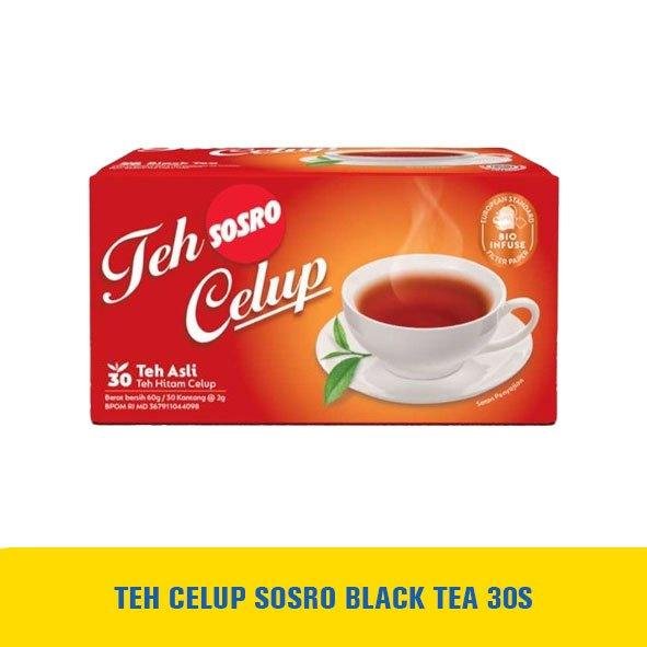 TEH CELUP SOSRO BLACK TEA 30S