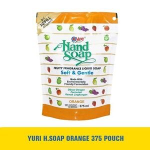 YURI H.SOAP ORANGE 375 POUCH