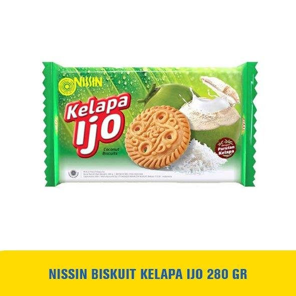 NISSIN BISKUIT KELAPA IJO 280 GR