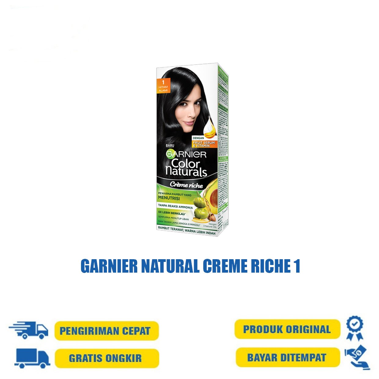 GARNIER NATURAL CREME RICHE 1