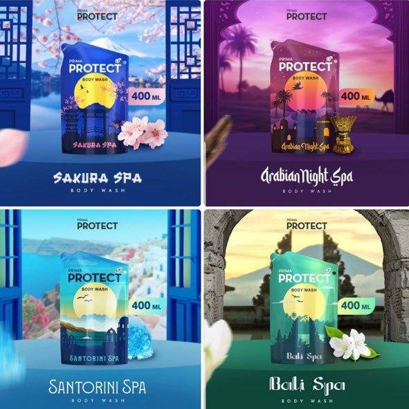 PRIMA BODY WASH BALI 400ML