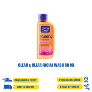 CLEAN & CLEAR FACIAL WASH 50 ML