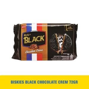 BISKIES BLACK CHOCOLATE CREM 72GR