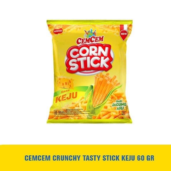 CEMCEM CRUNCHY TASTY STICK KEJU 60 GR