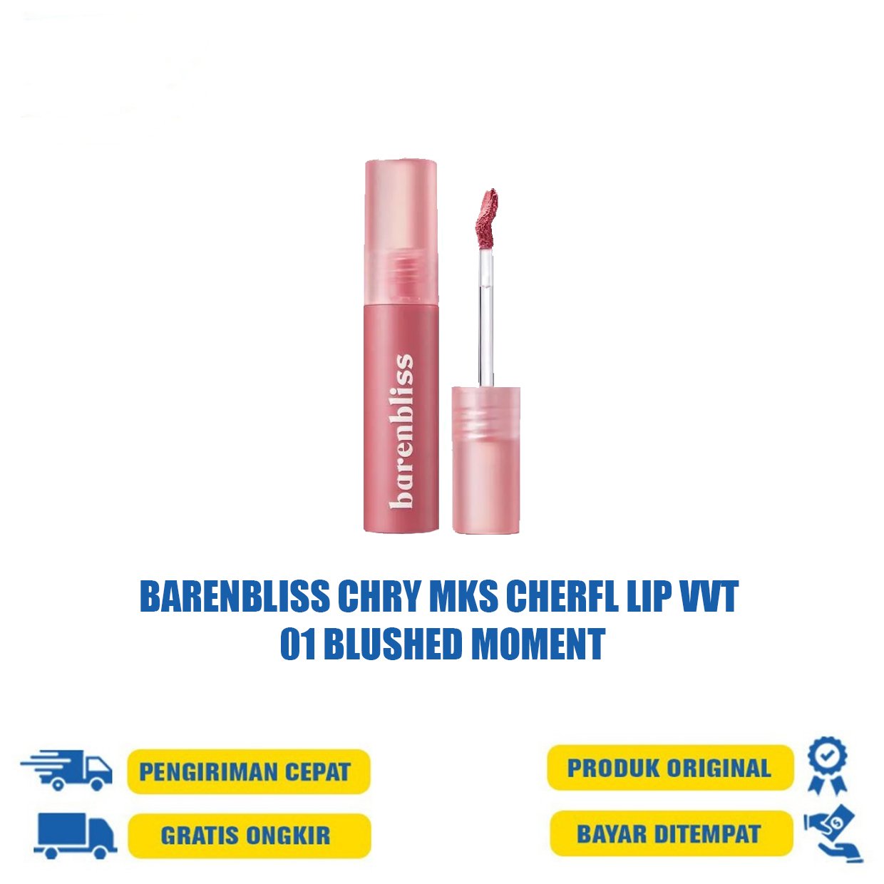 BARENBLISS CHRY MKS CHERFL LIP VVT 01 BLUSHED MOMENT