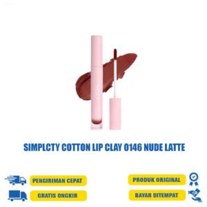 SIMPLCTY COTTON LIP CLAY O146 NUDE LATTE