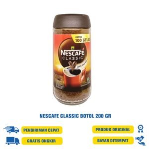 NESCAFE CLASSIC BOTOL 200 GR