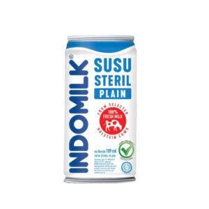 INDOMILK SUSU STERIL PLAIN 189 ML