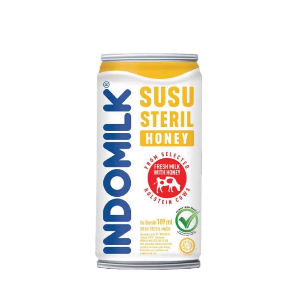 INDOMILK SUSU STERIL HONEY 189 ML
