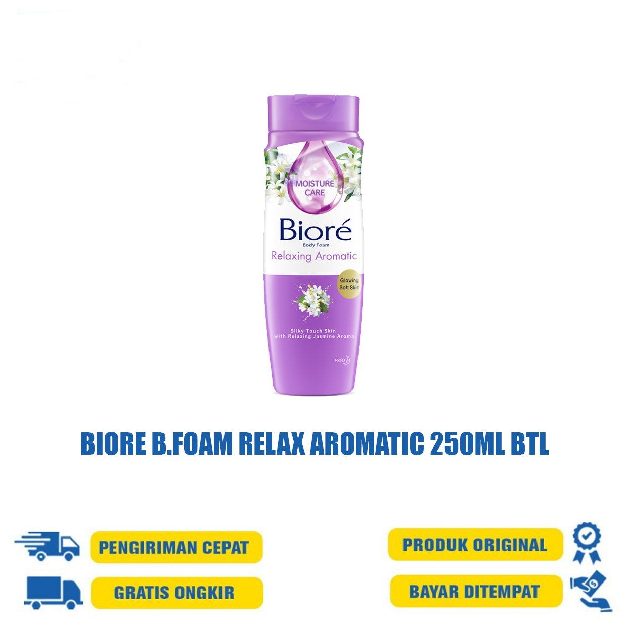 BIORE B.FOAM RELAX AROMATIC 250ML BTL