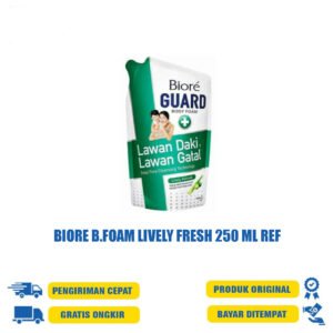 BIORE B.FOAM LIVELY FRESH 250 ML REF