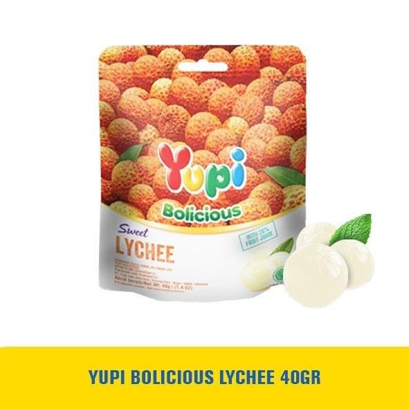 YUPI BOLICIOUS LYCHEE 40GR