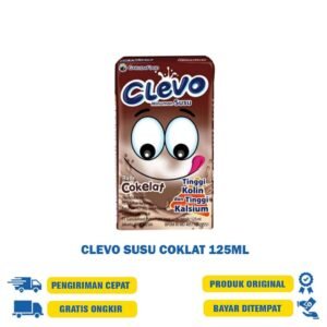 CLEVO SUSU COKELAT 125 ML