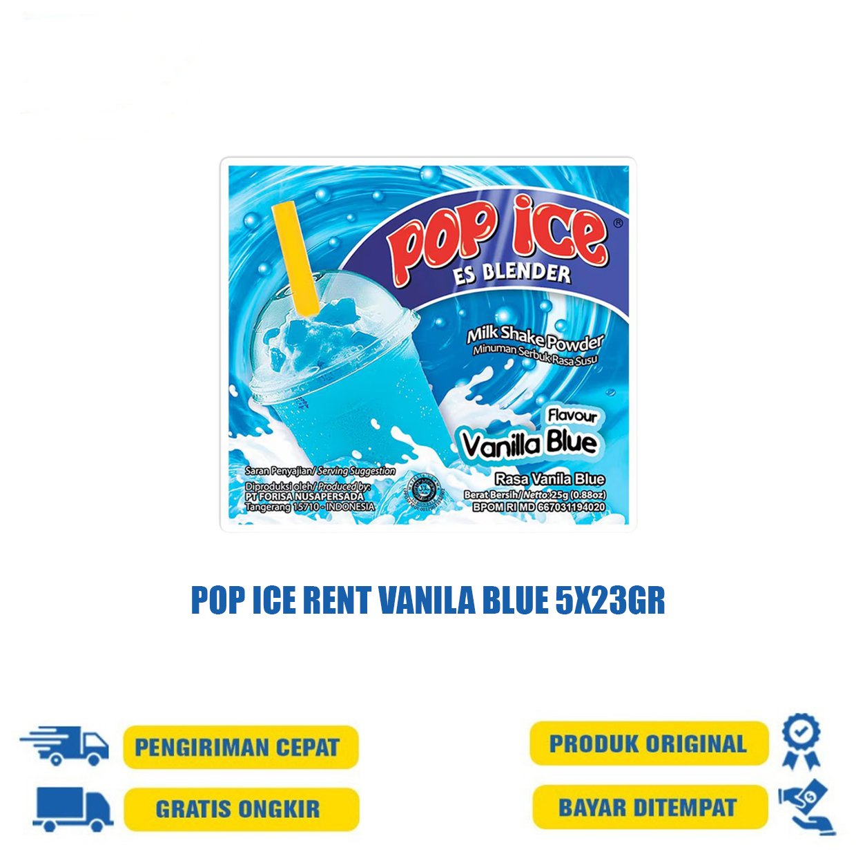 POP ICE RENT VNLA BLUE 5X23GR