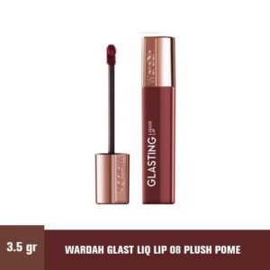 WARDAH GLAST LIQ LIP08 PLUSH POME 3.5GR
