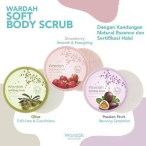 WARDAH SOFT BODY SCRUB OLIVE 240 ML