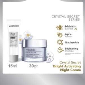 WARDAH CRYSTAL SECRET BRIGHT DAY CREAM 30GR