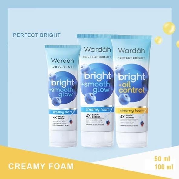 WARDAH PERFECT BRIGHT C.FOAM+SMOTHING 10