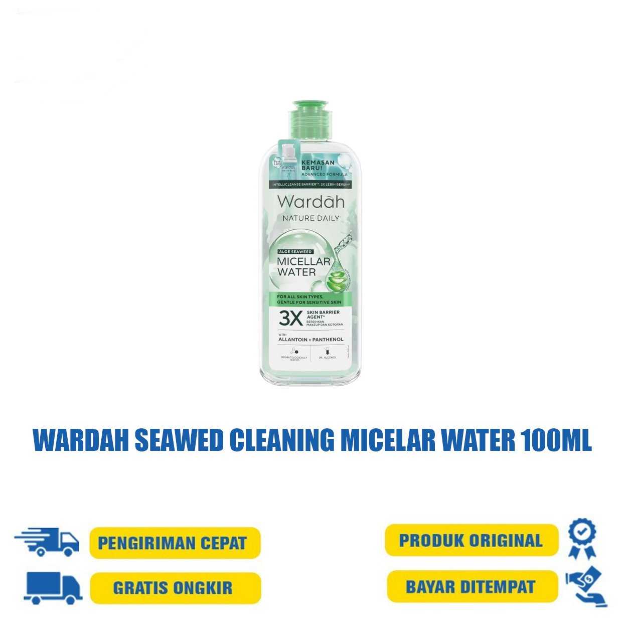 WARDAH SEAWED CLEANING MICELAR WATER 100