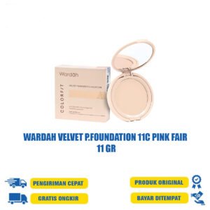 WARDAH VELVET P.FOUNDATION 11C PINK FAIR 11 GR