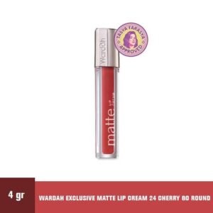 WARDAH EXCLUSIVE MATTE LIP CREAM 24 CHERRY GO ROUND