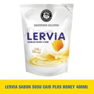 LERVIA SABUN SUSU CAIR PLUS HONEY 400ML