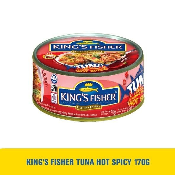KING'S FISHER TUNA HOT SPICY 170G