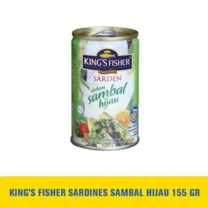 KING'S FISHER SARDINES SAMBAL HIJAU 155 GR