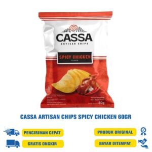 CASSA ARTISAN CHIPS SPICY CHICKEN 60GR
