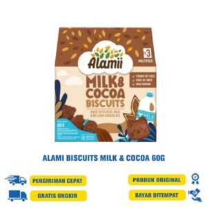 ALAMI BISCUITS MILK &COCOA 60G