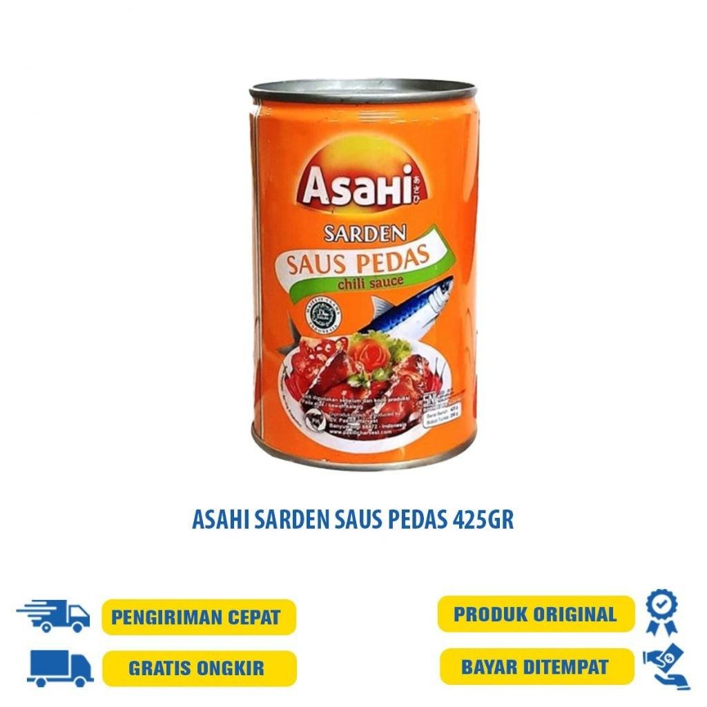 ASAHI SARDEN SAUS PEDAS 425GR