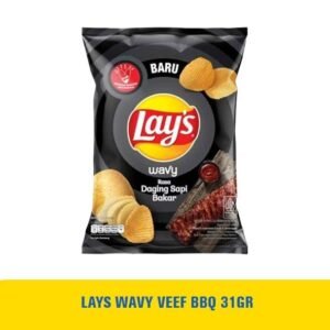 LAYS WAVY VEEF BBQ 31GR