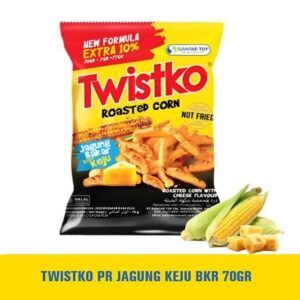 TWISTKO PR JAGUNG KEJU BKR 20X70GR