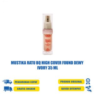 MR.BQ HIGH COVER FOUND DEWY 35 ML IVORY