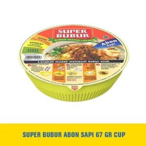 SUPER BUBUR ABON SAPI 67 GR CUP