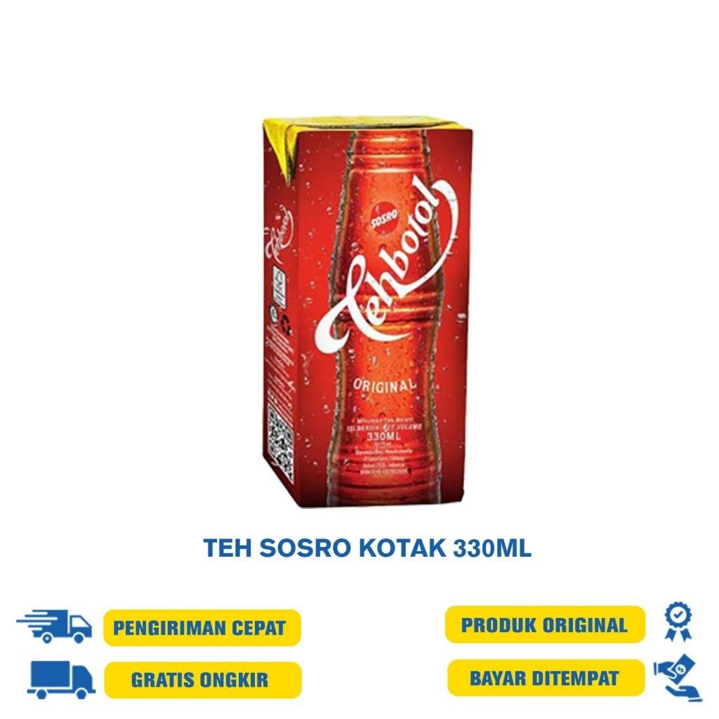 TEH BOTOL KOTAK 330 ML