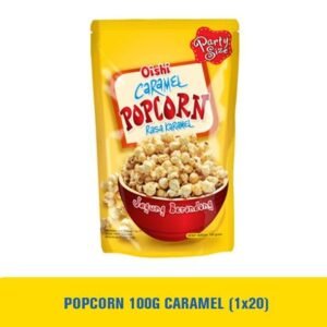 POPCORN 100G CARAMEL (1x20)