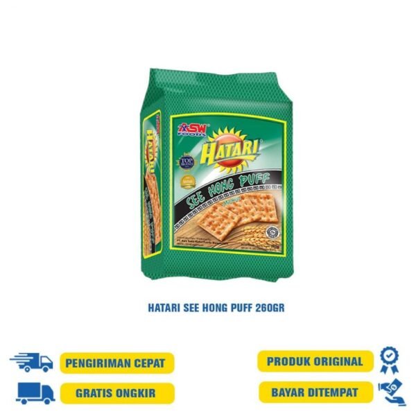 HATARI SEE HONG PUFF KELAPA 260G