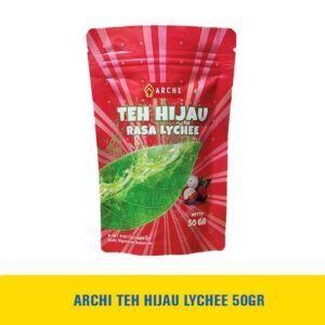 ARCHI TEH HIJAU LYCHEE 50GR