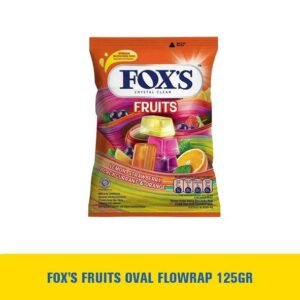 FOXS FRUITS OVAL FLOWRAP 125GR