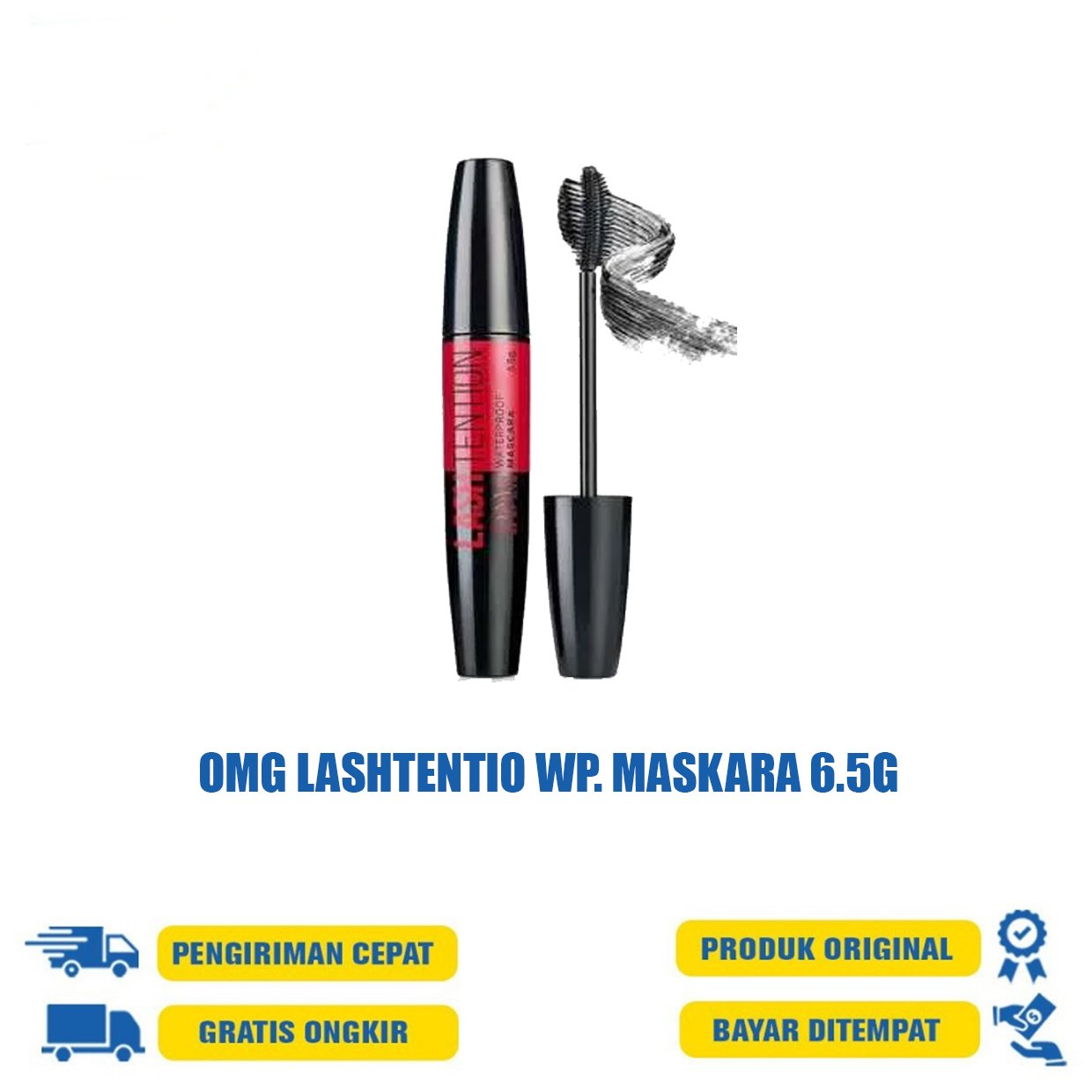 OMG OH MY GLAM LASHTENTIO WP. MASKARA 6.5G
