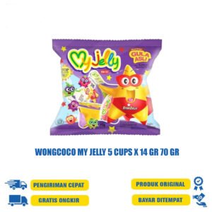 WONGCOCO MY JELLY 5 CUPS X 14 GR 70 GR
